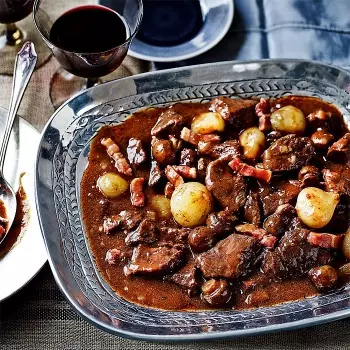 Мясо по-бургундски
