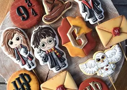 Подростковый мастер - класс. Имбирные пряники "Гарри Поттер"