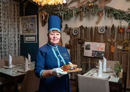 Ресторан-музей «Чум» на фестивале «Сибирь на вкус»