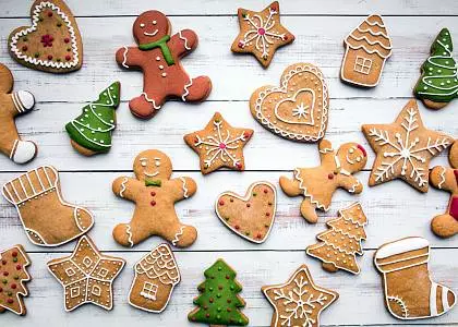 Мама и дети. Имбирные пряники