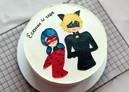 Подростковый мастер - класс. Бенто торт "Леди Баг"