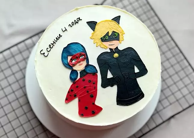 Подростковый мастер - класс. Бенто торт "Леди Баг"