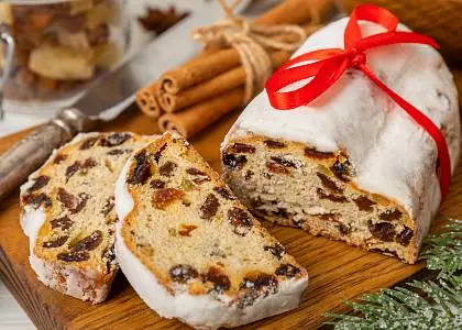 Рождественский штоллен