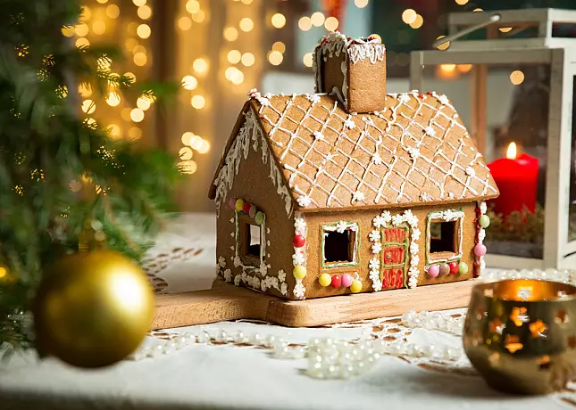 Кондитерский мастер - класс. Имбирный домик