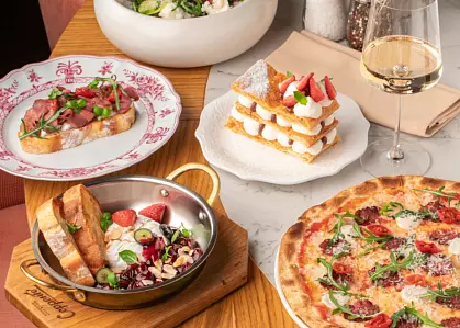Весне дорогу: в «Сорренто» стартует новое сезонное меню