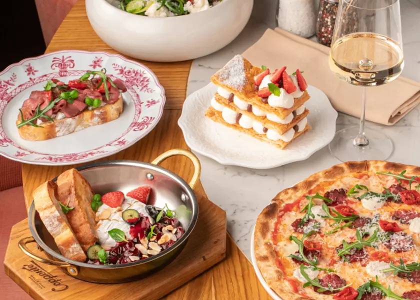 Весне дорогу: в «Сорренто» стартует новое сезонное меню