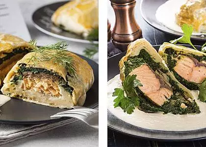 Новогодний стол и игристое