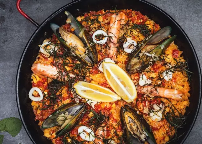 Теплый вечер Барселоны