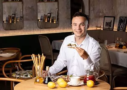 Брускетта от Ильи Пискулина в «Минисыроварне»