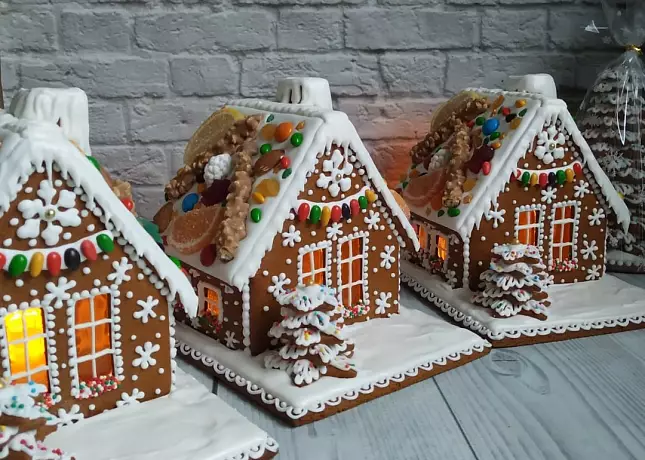 Кондитерский мастер - класс. Имбирный домик