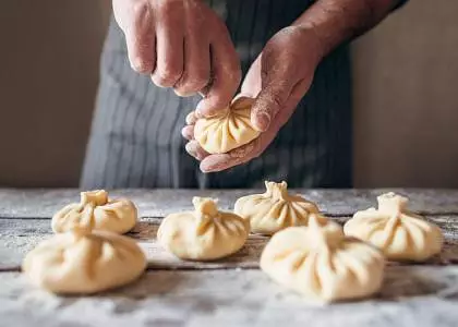 Грузинский вечер за одним столом