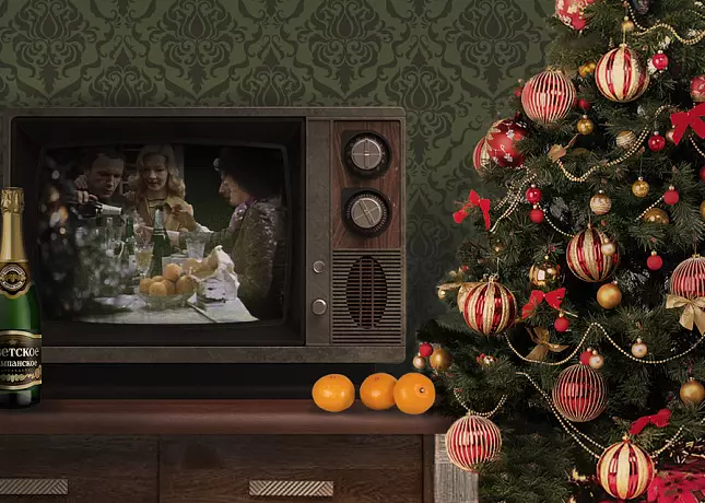 Советский новый год. Ужин с игристым 