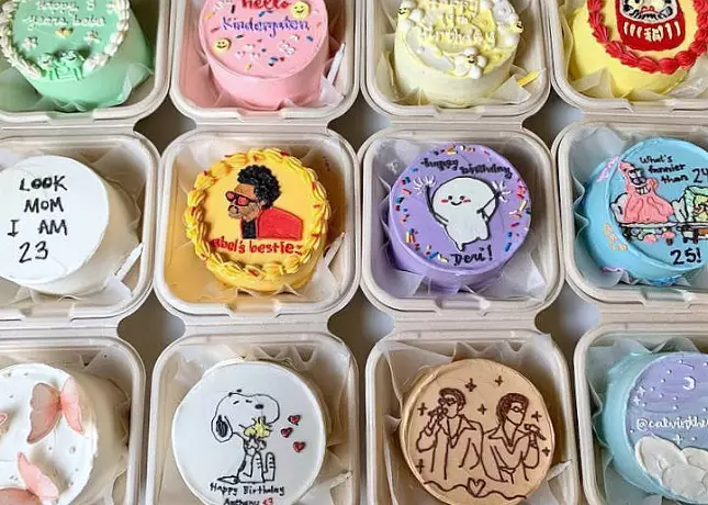 Бенто-торт дубайский шоколад